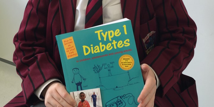 Boy with diabetes book.JPG