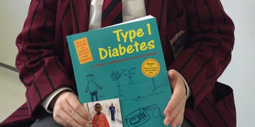 Boy with diabetes book.JPG