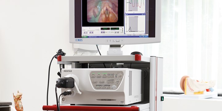 Swallowing station machine